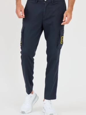 AERONAUTICA MILLITARE Granatowe bojówki TROUSERS Aeronautica Militare