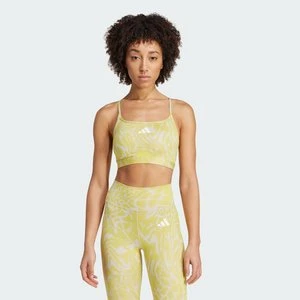 Aeroreact Training Light Support 3-Stripes Bra Adidas