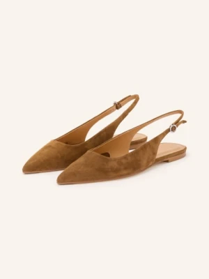 Aeyde Baleriny Na Rzemykach Annora braun