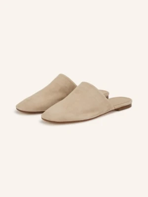 Aeyde Klapki Rega beige