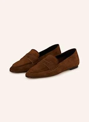 Aeyde Penny Loafers Alfie braun