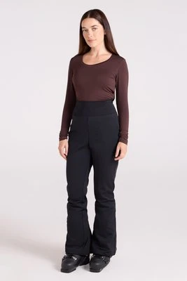 Afley damskie legginsy narciarskie z szerokimi nogawkami - Black Mountain Warehouse