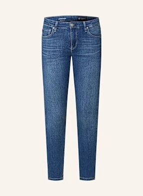 Ag Jeans Jeansy 7/8 Super Skinny Ankle Fit blau