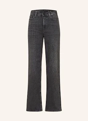 Ag Jeans Jeansy Straight New Baggy schwarz