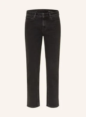 Ag Jeans Proste Dżinsy Slouchy schwarz