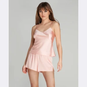 Agent Provocateur Jedwabna góra od piżamy ARLETTE | Regular Fit