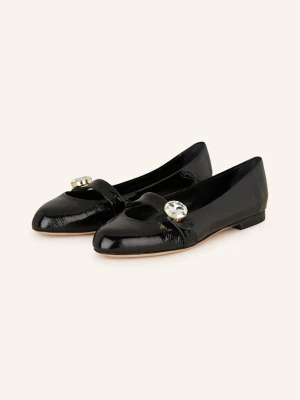 Agl Baleriny Mary Jane Milly Precious schwarz CZARNY