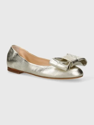 AGL baleriny skórzane Milly Ribbon