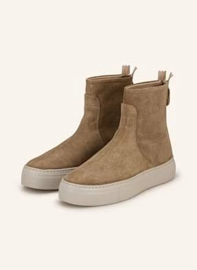 Agl Botki Na Platformie Meghan beige
