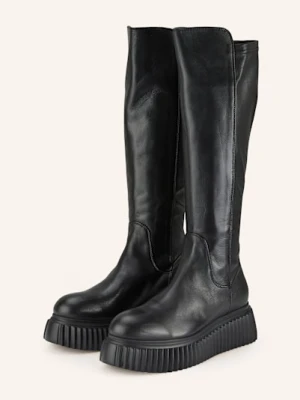 Agl Kozaki Na Platformie Gloria schwarz