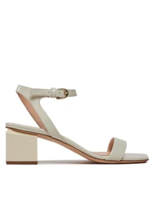 AGL Sandały Angie D660001PCKB120G209 Écru