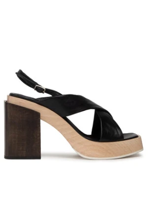 AGL Sandały Surin Sandal D668006PDSOFTY0000 Czarny
