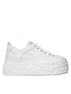AGL Sneakersy Magma D776001PGKA076A634 Biały