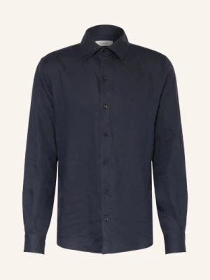 Agnona Koszula Lniana Regular Fit blau
