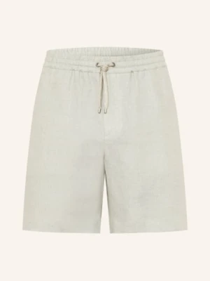 Agnona Szorty Lniane gruen