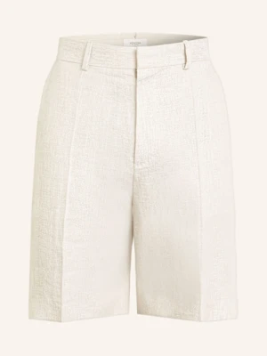 Agnona Szorty Z Lnu beige
