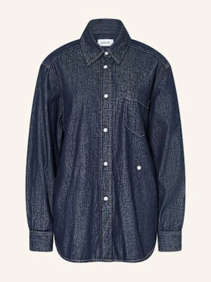 Agolde Bluzka Jeansowa Kaelin blau