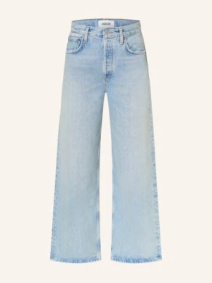 Agolde Dżinsy Z Szerokimi Nogawkami blau