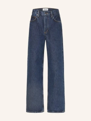 Agolde Dżinsy Z Szerokimi Nogawkami Pendulum blau