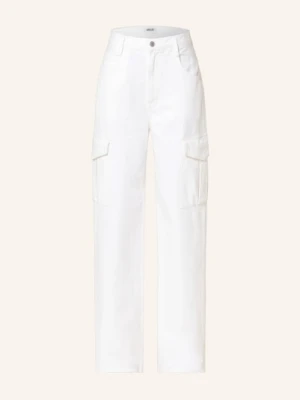 Agolde Jeansy Bojówki Minka weiss