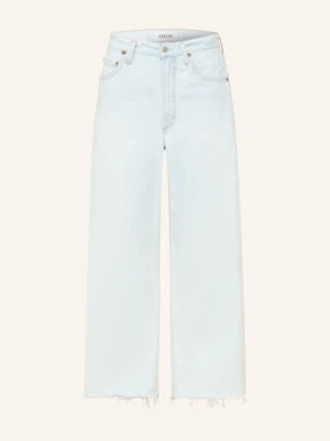 Agolde Jeansy Low Curve Jeans Cropped blau