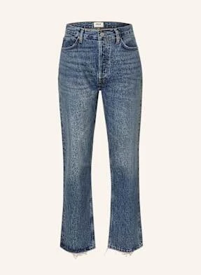 Agolde Jeansy Mom 90´S Pinch Waist blau