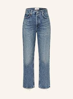 Agolde Jeansy Mom 90´S Pinch Waist blau