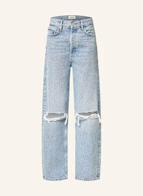 Agolde Jeansy Straight 90's blau