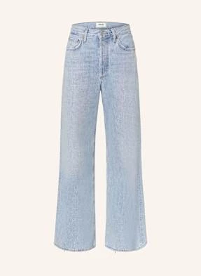 Agolde Jeansy Straight Dame blau