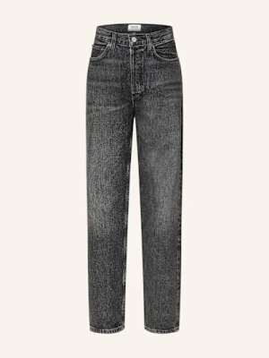 Agolde Jeansy Straight Kelly In Eclipse grau