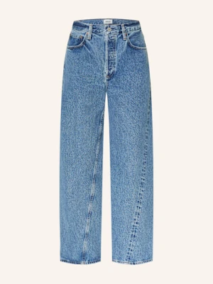 Agolde Jeansy Twist Low Slung Baggy blau