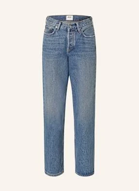 Agolde Jeansy V Waist Baggy blau