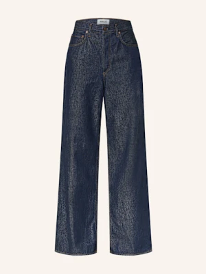 Agolde Jeansy Wide Leg Dame blau