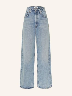 Agolde Jeansy Wide Leg Low Curve blau reset md vint ind