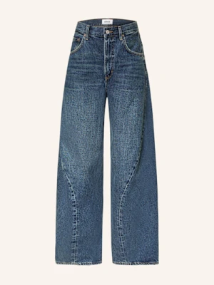 Agolde Jeansy Wide Leg Twist blau