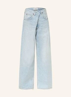Agolde Jeansy Wide Leg Vana blau