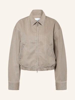 Agolde Kurtka Dżinsowa Nile braun trail md grey brown