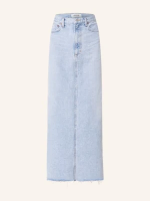 Agolde Spódnica Jeansowa Hilla blau