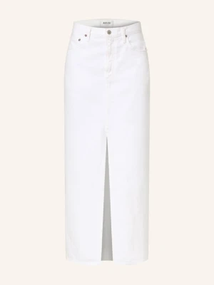 Agolde Spódnica Jeansowa Leif weiss milkshake white