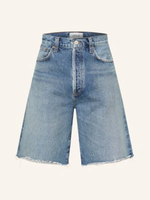 Agolde Szorty Dżinsowe blau