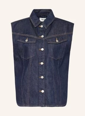 Agolde Top Jeansowy Evan blau