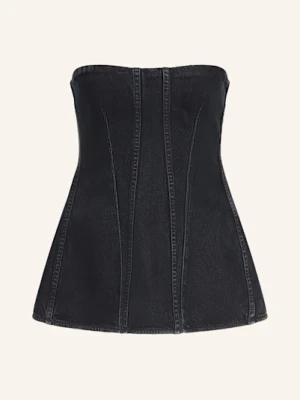 Agolde Top Jeansowy Lara blau