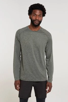 Agra Isocool Stripe - koszulka - Dark Green Mountain Warehouse