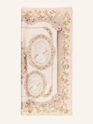 Agua By Agua Bendita Jedwabna Chusta Ceiba Paraiso weiss