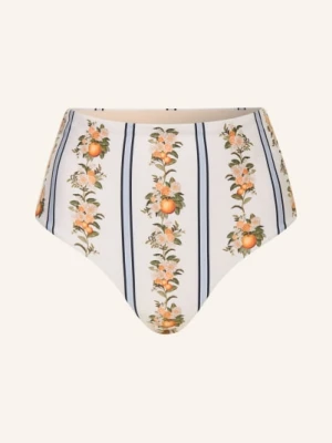 Agua By Agua Bendita Spodenki Bikini Z Wysokim Stanem Magenta Valle weiss