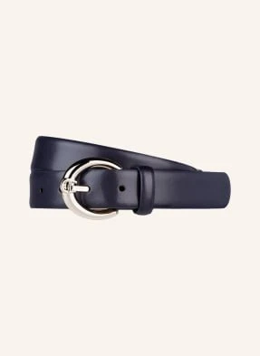Aigner Pasek Skórzany Fashion blau