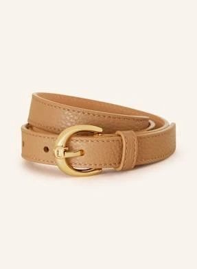 Aigner Pasek Skórzany Fashion braun