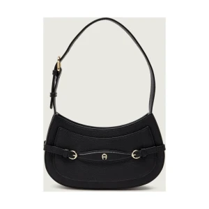 Aigner Skórzana torebka na ramię Cavallo