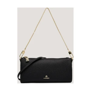 Aigner Skórzana torebka na ramię IVY S