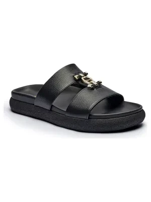 Aigner Skórzane klapki